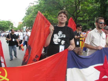 На шествии по улицам Претории